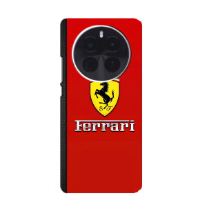 Силіконовий бампер з картинкою машини на OPPO Find X8 Pro (Ferrari Logo)
