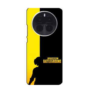 Чехол (TPU) с картинкой "Лого Пабг" на ОППО Find X8 Pro (Battlegrounds)