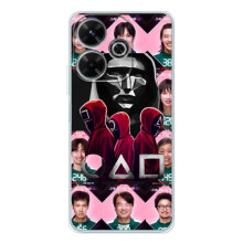 Чохол Гра в кальмара для OPPO K13 Turbo Pro – Персонажі гри кальмара