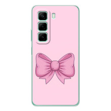 Чохол банти для OPPO K13x 5G – Рожевий бантик