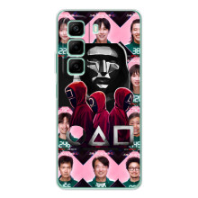 Чохол Гра в кальмара для OPPO K13x 5G – Персонажі гри кальмара