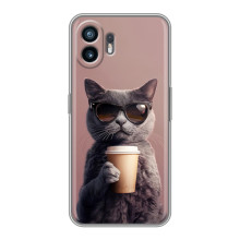 Чехол с принтом стильные животные для 

ОППО К14 
