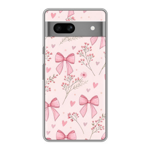 Чехол банты для OPPO K15s – Банты с цветами