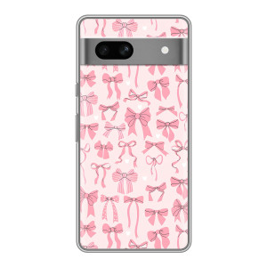 Чехол банты для OPPO K15s – Фон бантики