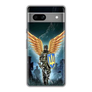 Чохол з українським воїном на OPPO K15s
