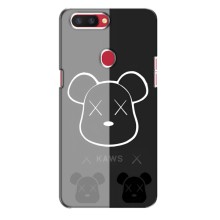 Чехлы для Oppo R11s - Bearbrick Louis Vuitton (PREMIUMPrint) (БеарБрик глаза)