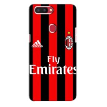 Чехлы для Oppo R11s (VPrint) - Футбольные клубы (Milan)