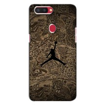 Чехлы для Oppo R11s - с картинкой JORDAN (AlphaPrint) (Logo Jordan)