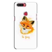 Чехлы с картинкой Лисички для Oppo R11s (VPrint) (Девочка Лиса)