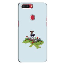 Чехлы с картинкой собаки Патрон для Oppo R11s (AlphaPrint) (Сапер Пес)