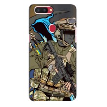 Чехлы с картинкой ЗСУ для Oppo R11s (AlphaPrint) (Воин ВСУ)