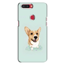 Чехлы с собаками для Oppo R11s (VPrint) (Корги)