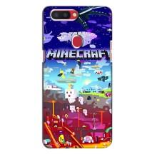 Чехол майнкрафт для Oppo R11s – MINECRAFT