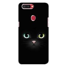 Чехол на тематику: Коты для Oppo R11s – Черный Котик
