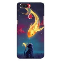 Чехол на тематику: Коты для Oppo R11s – Встреча