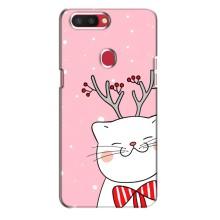 Чехол на тематику: Коты для Oppo R11s – Зимний кот