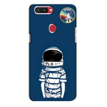 Чехол NASA для Oppo R11s (AlphaPrint) (Мальчик в шлеме)