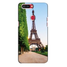 Чехол Эйфелева Башня для Oppo R11s - (AlphaPrint) (Дорога в Париж)