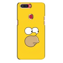Чехол с Симпсонами для Oppo R11s (VPrint) (Гомер)