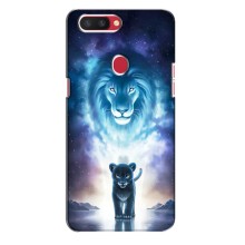 Чехол со Львом для Oppo R11s (VPrint) (Маленький лев)