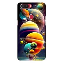 Чохол (ТПУ) з планетами на Oppo R11s – Сонячна система