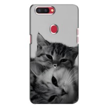 Чехол с рисунком кот на Oppo R11s (Пара котов)