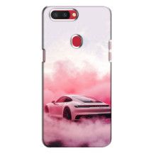 Чохол з авто Порше для Oppo R11s – Рожевий Порше