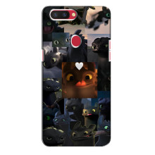 Чехол как приручить дракона на Oppo R11s – Дракон коллаж