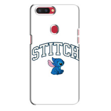 Чехол с принтом Стич на Oppo R11s – Стич лого