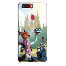 Чехол Зоотрополіс на Oppo R11s – Ник Джуди и змея