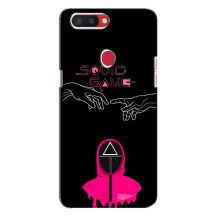 Чехол Гра в кальмара для Oppo R11s – Охранник