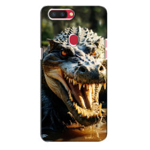 Чехол с картинкой «Хищники» для Oppo R11s – Крокодил