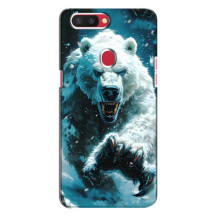 Чехол с картинкой «Хищники» для Oppo R11s – Медведь