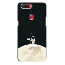 Космические Чехлы для Оппо Рено Р11с (VPrint) (На луне)