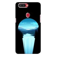 Літній Чохол на Oppo R11s – Синій Водоспад