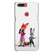 Силіконовий чохол з принтом Зоотрополіс для Oppo R11s – Джуді і Нік