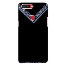 Силиконовый Чехол на Oppo R11s – Воротник вышиванки
