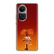 Чехол Головоломка для Oppo Reno 10 (CHINA) - (AlphaPrint) – Тревожность