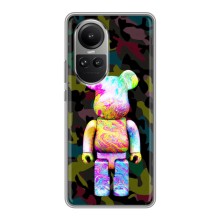 Чохли для Oppo Reno 10 Pro (CHINA) - Bearbrick Louis Vuitton (PREMIUMPrint) (Яскравий Bearbrick)