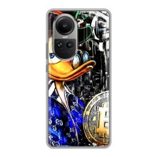 Чехли для OPPO Reno 10 Pro (КИТАЙ) - Scrooge MagDag (PREMIUMPrint) (Біткойн Скрудж)