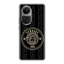 Чехлы VERSACE для Оппо Рено 10 Про (Китай) (PREMIUMPrint) (Лого Версаче)