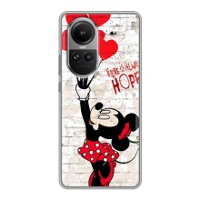 Чехол Disney Mouse Oppo Reno 10 Pro (CHINA) (PREMIUMPrint) (Heart Minni)