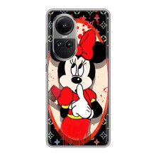 Чехол Disney Mouse Oppo Reno 10 Pro (CHINA) (PREMIUMPrint) (Минни Маус ЛВ)