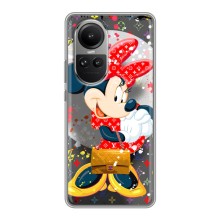 Чехол Disney Mouse Oppo Reno 10 Pro (CHINA) (PREMIUMPrint) (Minni с бантиком)