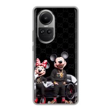 Чехол Disney Mouse Oppo Reno 10 Pro (CHINA) (PREMIUMPrint) (Семья Маусов)