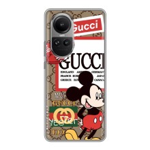 Чехол Disney Mouse Oppo Reno 10 Pro (CHINA) (PREMIUMPrint) (Стильный Микки)