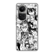 Анимешный чехол для Oppo Reno 10 Pro (CHINA) (Ahegao manga)