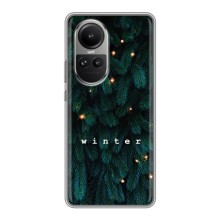 Новорічні, Святкові Чохли для Oppo Reno 10 Pro (CHINA) - 2024 год (Winter)