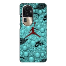 Силіконовый Чохол Nike Air Jordan на Оппо Рено 10 Про (Китай) – Джордан Найк