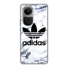Чохли Адидас для Oppo Reno 10 Pro (AlphaPrint) (Адідас на мраморі)